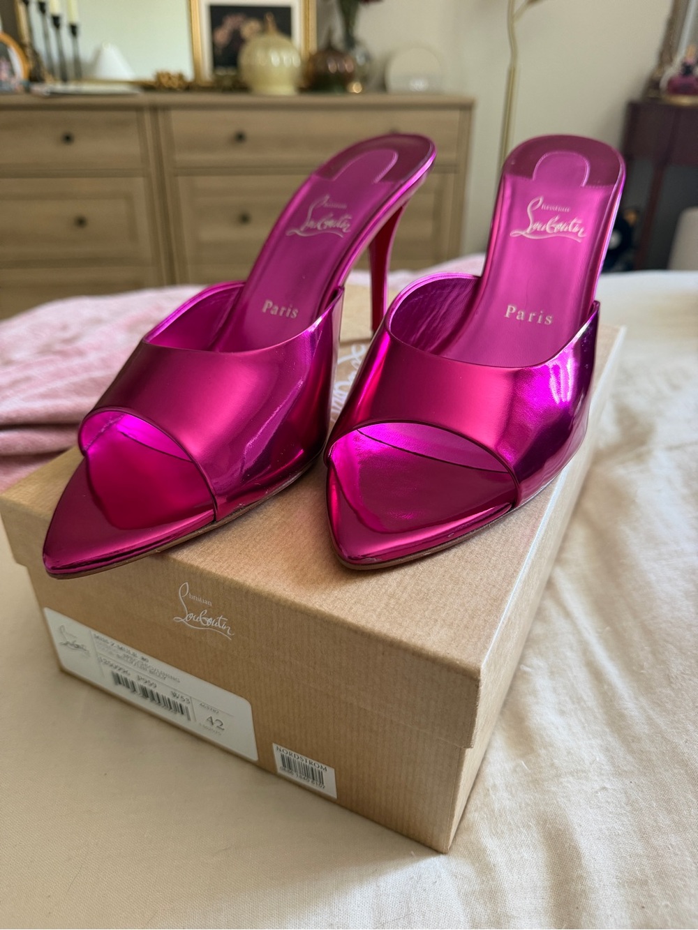 Christian Louboutin Miss Z mule 80